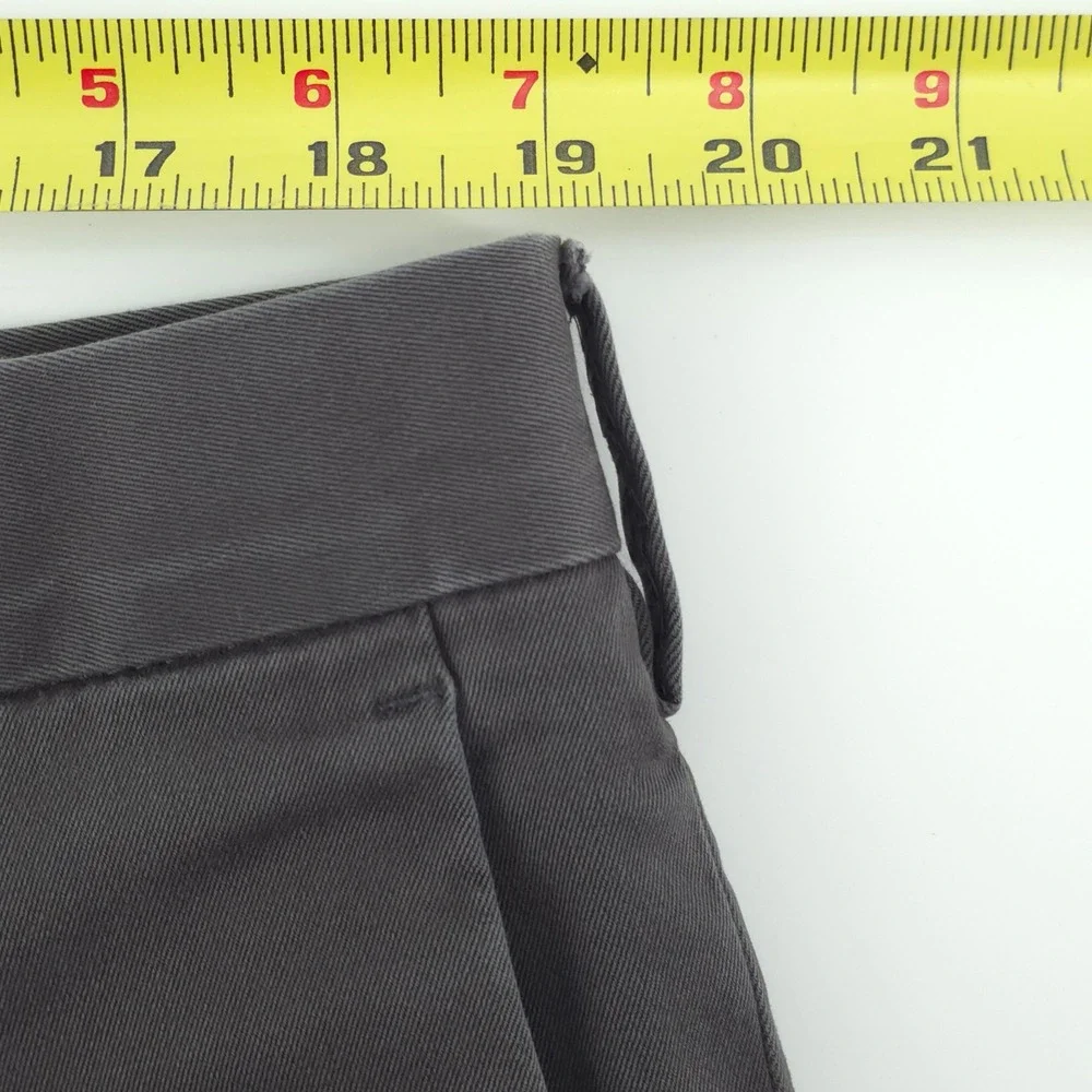 Banana Republic Mens Pants Mason Athletic Tapered 38x36 Gray Chino Workwear